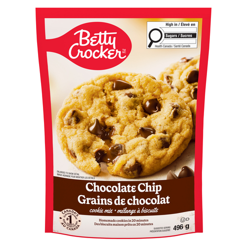 Buy Betty Crocker Cookie Mix Chocolate Chip 22 Servings 496 g