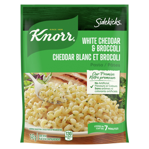 Knorr Sidekicks Pasta Side Dish White Cheddar & Broccoli 143 g