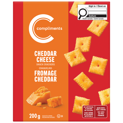 Compliments White Cheddar Cheese Crackers