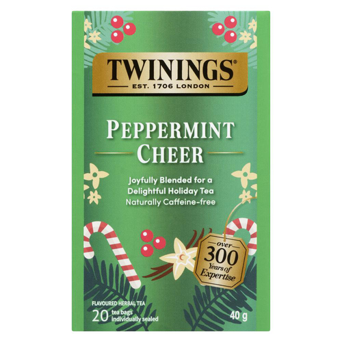 Twinings Flavoured Herbal Tea Peppermint Cheer