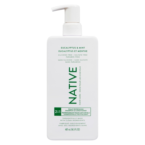 Buy Native 2 In 1 Shampoo And Conditioner Eucalyptus & Mint 487 ml ...