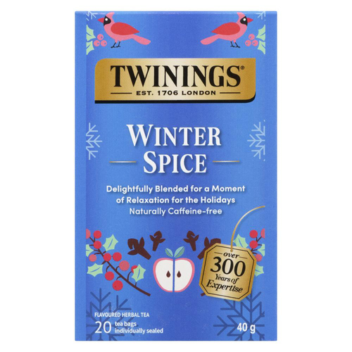 Twinings Flavoured Herbal Tea Winter Spice