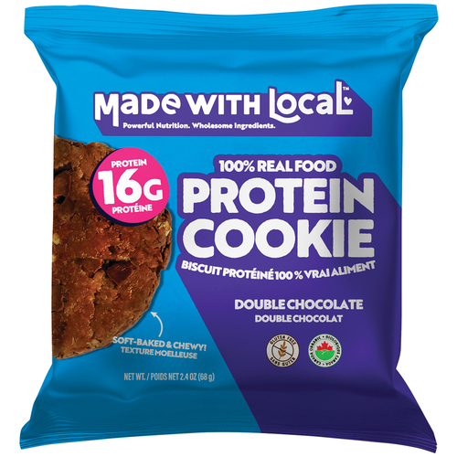 Made With Local Protein Cookie Double Chocolate