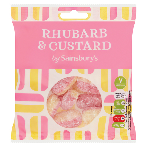 Sainsbury's Rhubarb and Custard Candy