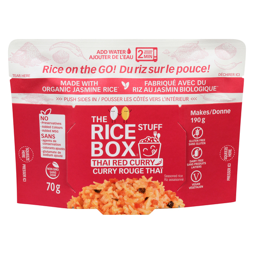 Buy Floating Leaf The Rice Stuff Box Seasoned Rice Thai Red Curry 70 g ...