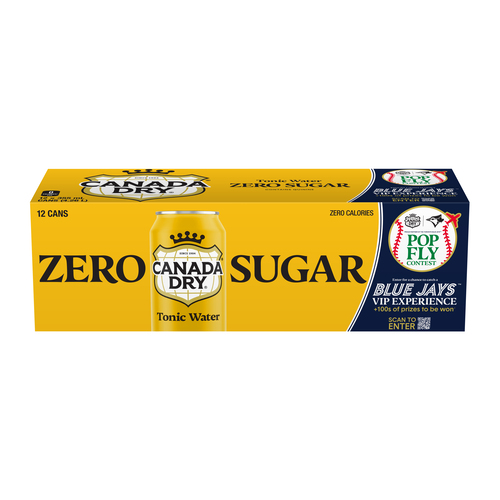 Canada Dry Zero Sugar Tonic Water