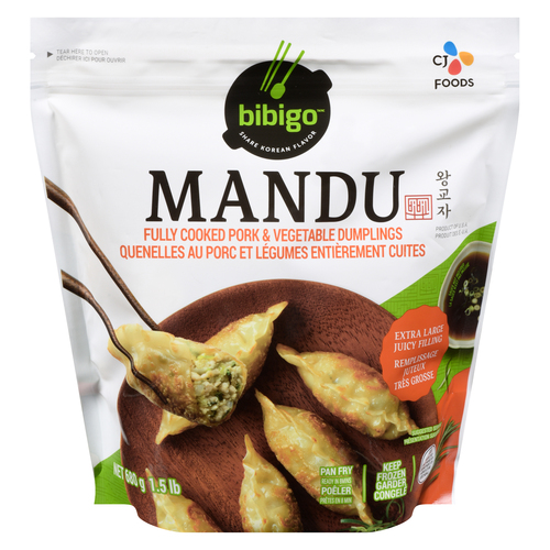 bibigo Mandu Pork and Vegetable Dumplings