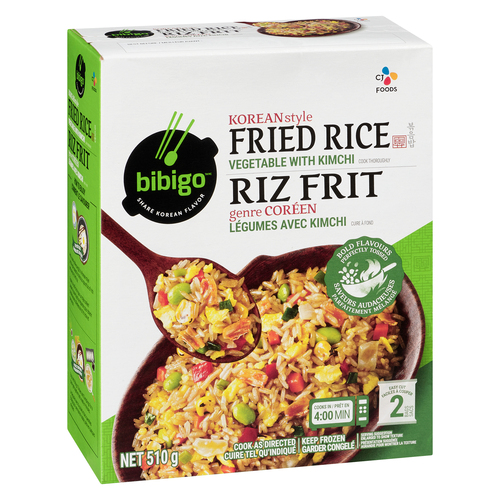 Buy Bibigo Frozen Korean Style Fried Rice Vegetable With Kimchi 510 g ...