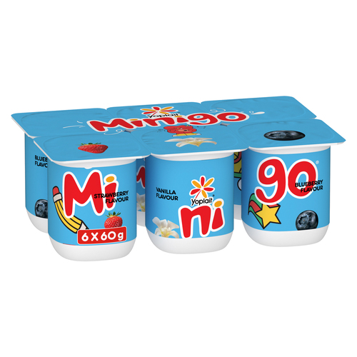Buy Yop 2% Minigo Duo Kids Snack Variety Pack 6 x 60g | Foodland