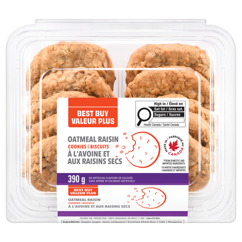 Best Buy Oatmeal Raisin Cookies