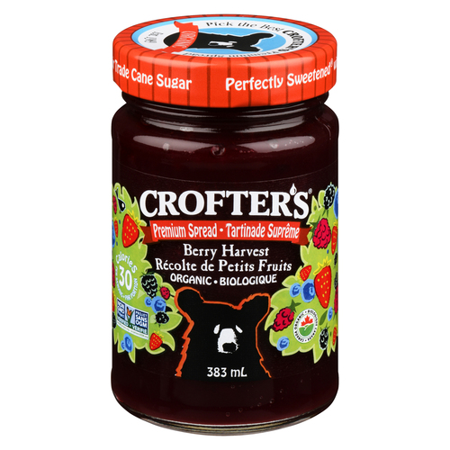 Buy Crofter's Organic Premium Spread Berry Harvest 383 ml | Sobeys Inc.
