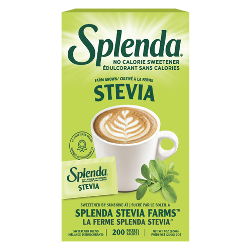 Splenda No Calorie Sweetener Stevia 200 Packets 200 g