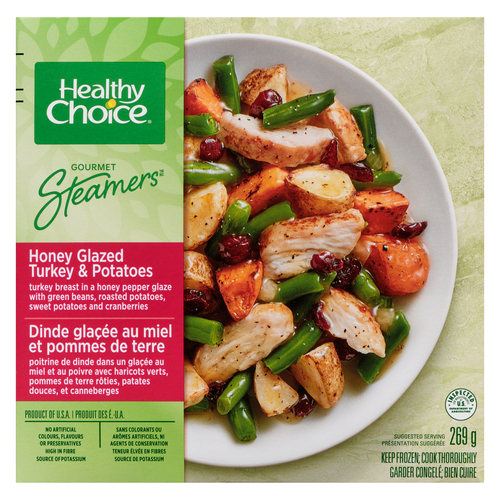 Healthy Choice Gourmet Steamers Honey Glazed Turkey & Potatoes