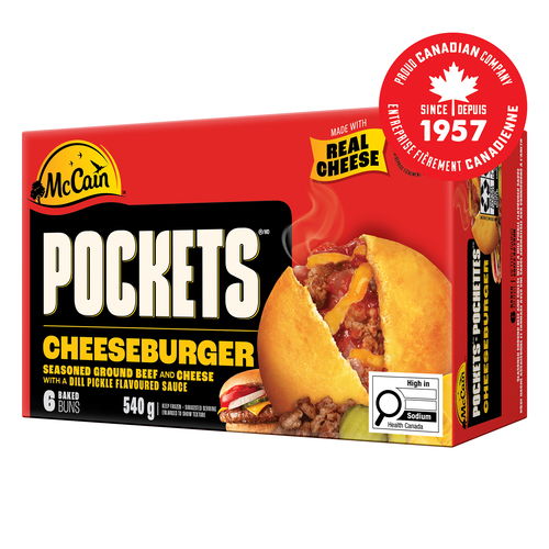 McCain Pockets - Cheeseburger