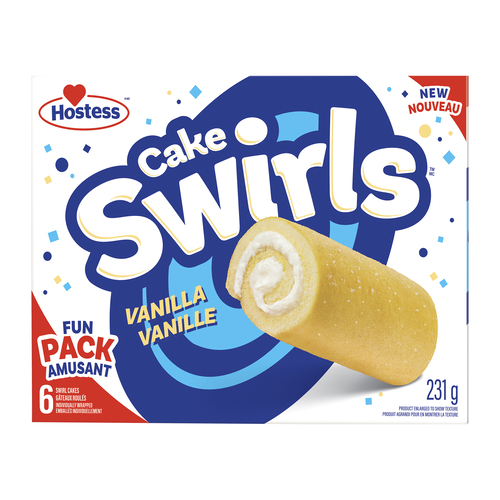 Hostess Swirls Cake Vanilla