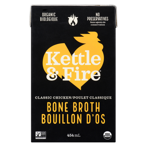 Kettle & Fire Bone Broth Classic Chicken Organic