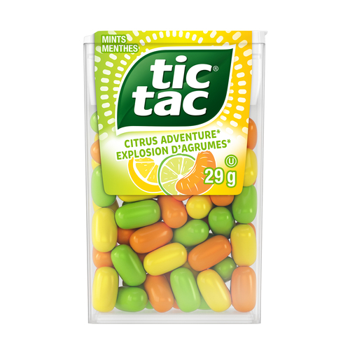 Tic Tac Mints Citrus Adventure