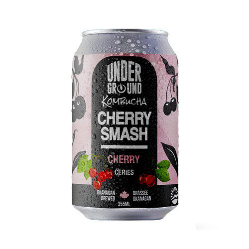 Underground Beverages Kombucha Cherry Smash Cherry