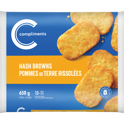 Compliments Frozen Hash Brown