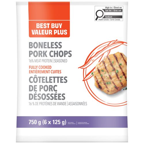 Best Buy Frozen Seasoned Boneless Pork Chops