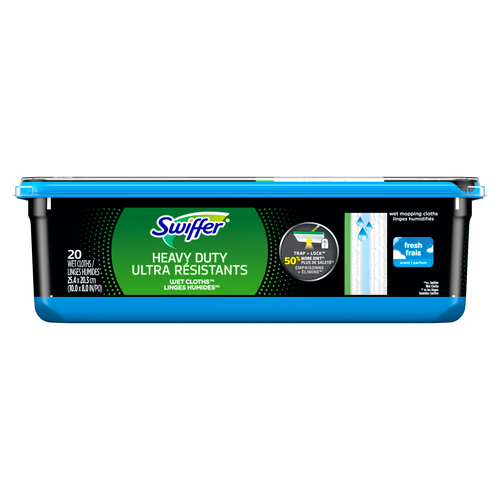 Swiffer Heavy Duty Wet Mopping Cloths, Fresh Scent
