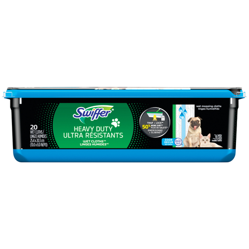 Swiffer Disposable Wet Cloths Pet Heavy Duty
