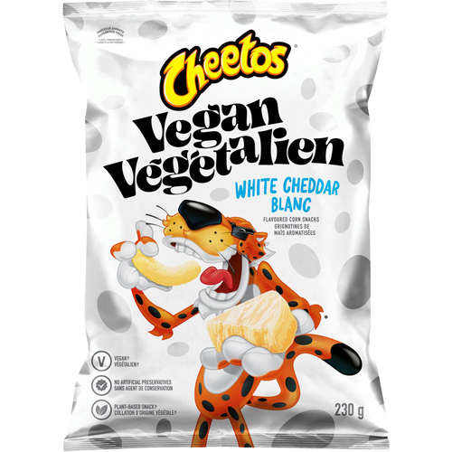 Buy Cheetos Vegan Corn Snacks White Cheddar 230 g | Thrifty Foods