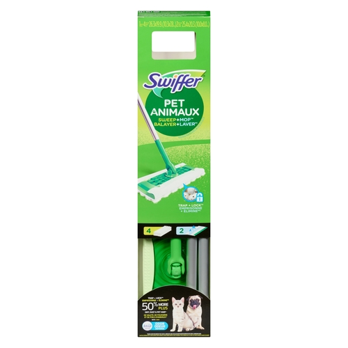 Swiffer Floor Sweeper Kit Pet Fresh
