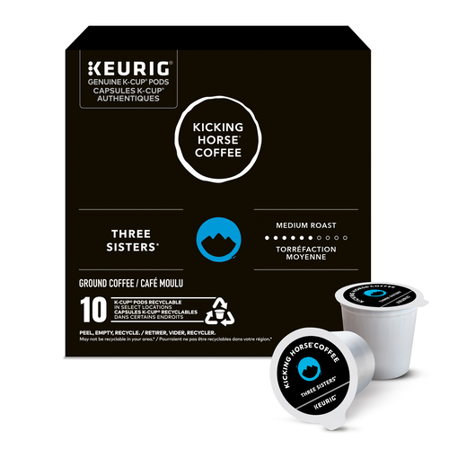 Kicking Horse Happy Camper K-Cup Coffee Pods Medium Roast