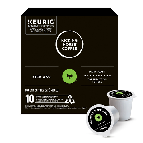 Buy Kicking Horse Kick Ass K-Cup Coffee Pods Dark Roast 10 Count