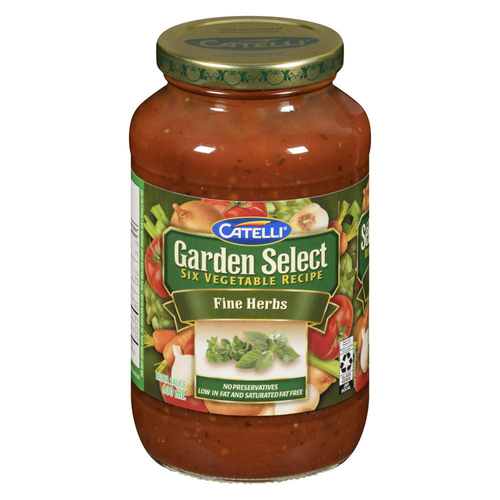 Catelli Garden Select Pasta Sauce Fines Herbs 600 ml