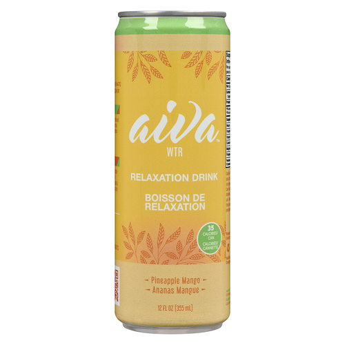 Buy Aiva Relaxation Drink Pineapple Mango 355 ml (can) | Sobeys Inc.