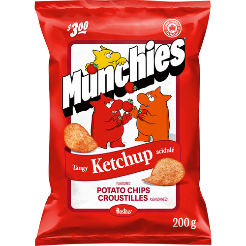 Munchies Potato Chips Tangy Ketchup Flavoured
