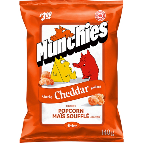 Munchies Popcorn Cheeky Cheddar Flavoured