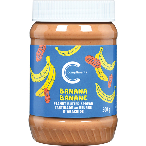 Compliments Peanut Butter Spread Banana