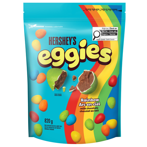 Buy Hershey's Eggies Milk Chocolate Rainbow 820 g | Foodland
