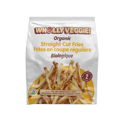 Wholly Veggie Organic Frozen Fries Straight Cut