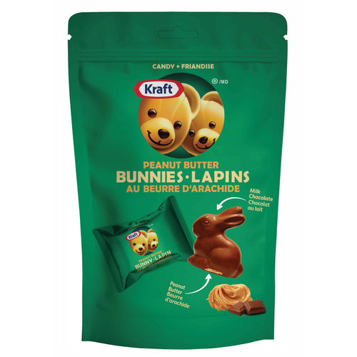 Kraft Chocolate Thins Bunnies Peanut Butter