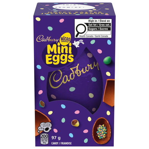 Cadbury Micro Mini Eggs Hollow Egg Easter