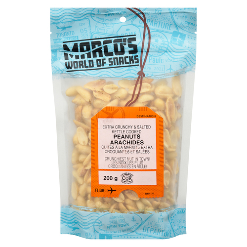 Marco's World Of Snacks Kettle Cooked Peanuts