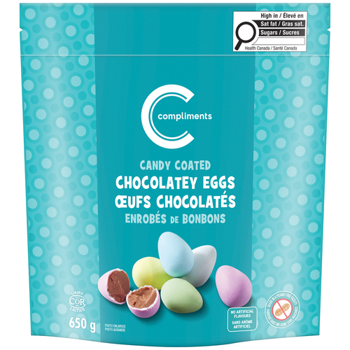 Compliments Peanut-Free Milk Chocolate Easter Eggs