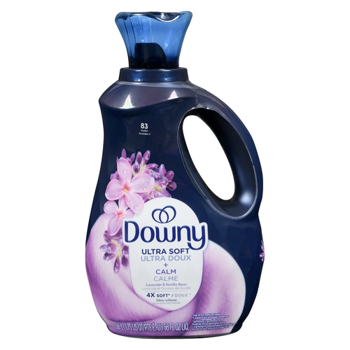 Downy Ultra Soft Plus Fresh Fabric Softener Liquid, Calm, Lavender and Vanilla Bean
