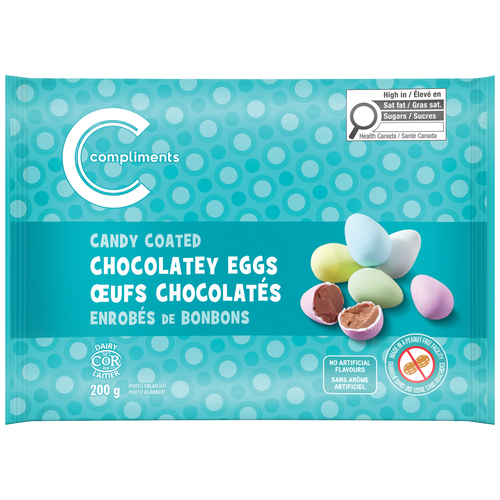 Compliments Easter Milk Chocolate Eggs