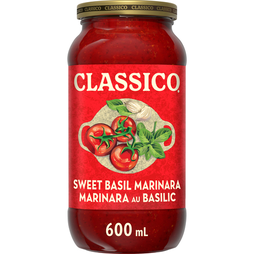 Classico Di Campania Pasta Sauce Sweet Basil Marinara 600 ml