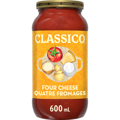 Classico Pasta Sauce Four Cheese 600 ml