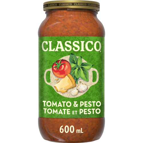 Classico Pasta Sauce Tomato & Pesto 600 ml
