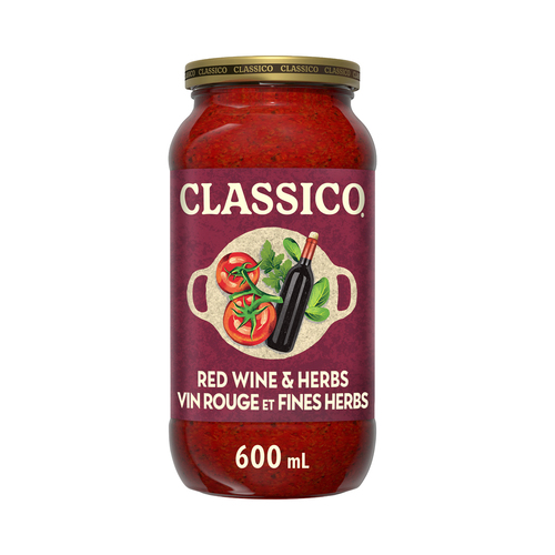 Classico Di Piemonte Pasta Sauce Red Wine & Herb