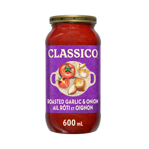 Classico Pasta Sauce Roasted Garlic & Onion 600 ml
