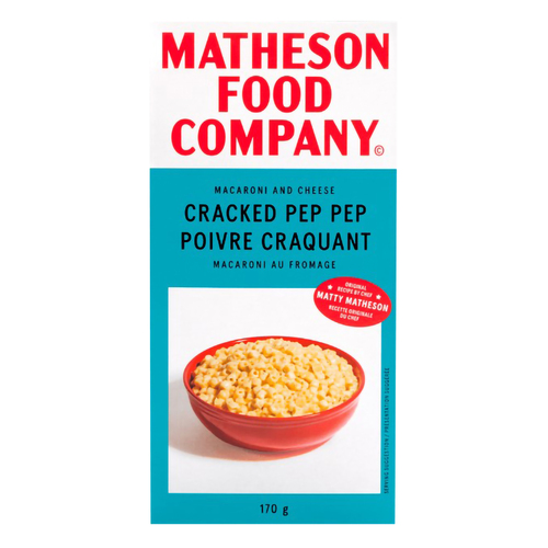 Matheson Macaroni and Cheese Cracked Pep Pep