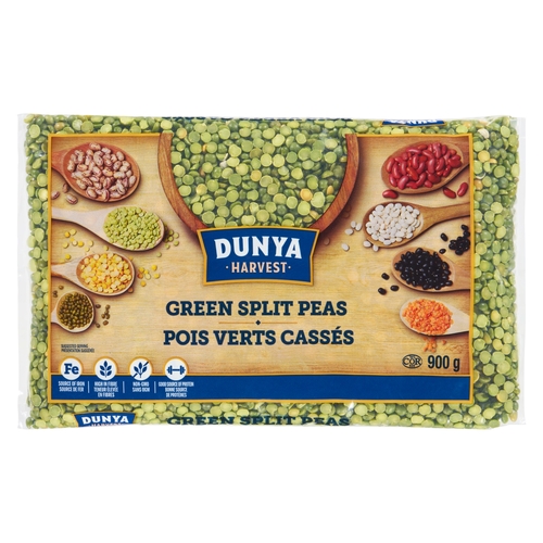 Dunya Harvest Split Peas Green